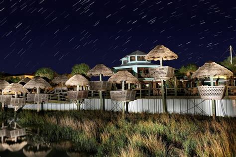 Conch house st augustine florida - Overview. Conch House is located in St. Augustine on Matanzas Inlet. The restaurant area has lots of indoor and outdoor seating. The outdoor seating features individual tiki huts with seating for at least 8 people. 